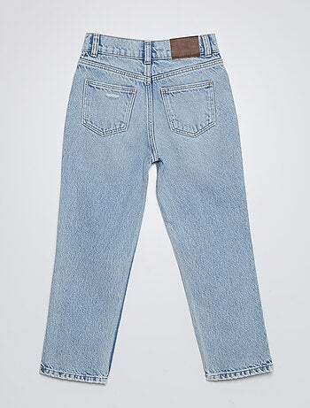 Jeans dritti a vita alta