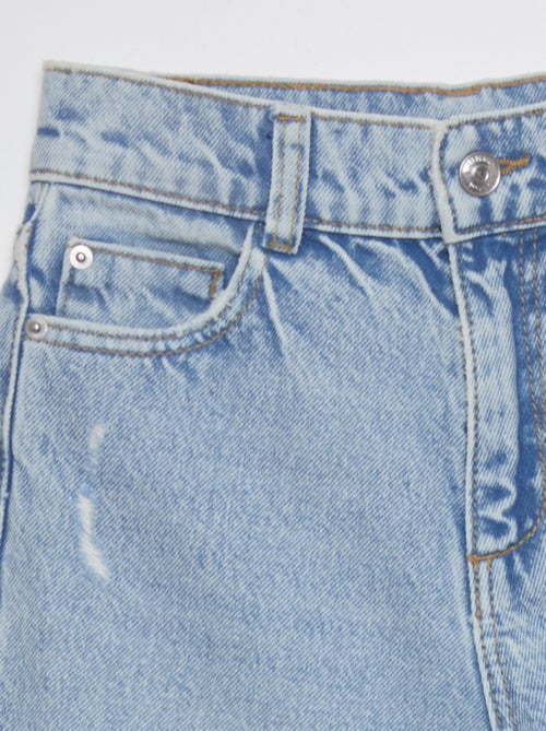 Jeans dritti a vita alta - Kiabi