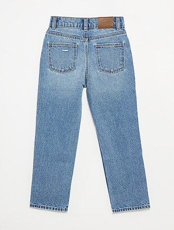 Jeans dritti a vita alta