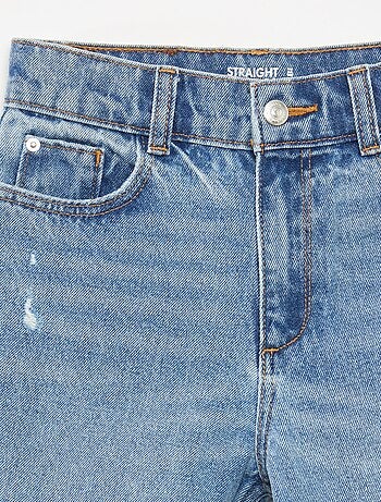 Jeans dritti a vita alta