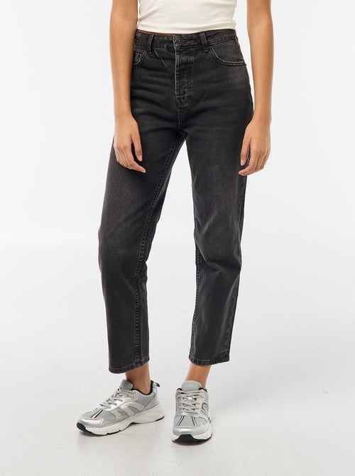 Jeans dritti a vita alta - Kiabi