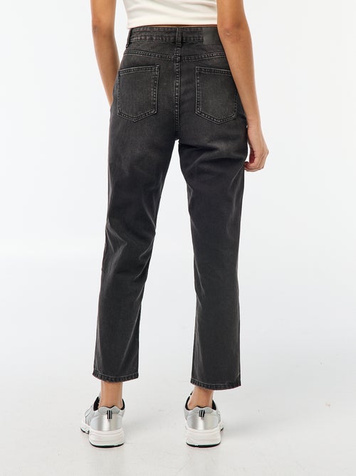 Jeans dritti a vita alta - Kiabi