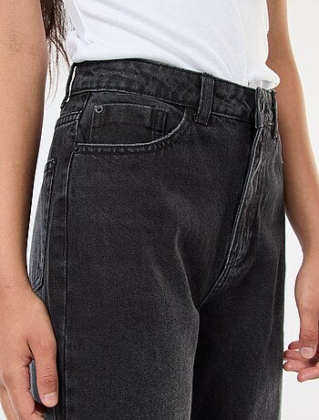 Jeans dritti a vita alta
