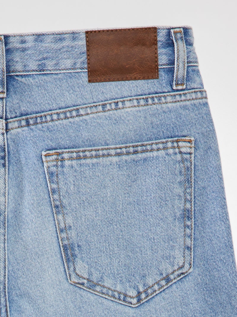 Jeans dritti con 5 tasche - L30 BLU - Kiabi