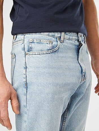 Jeans dritti con 5 tasche - L30