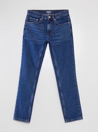 Jeans dritti con 5 tasche - L30