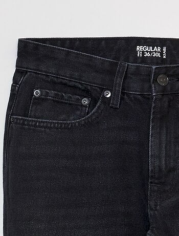 Jeans dritti con 5 tasche - L30