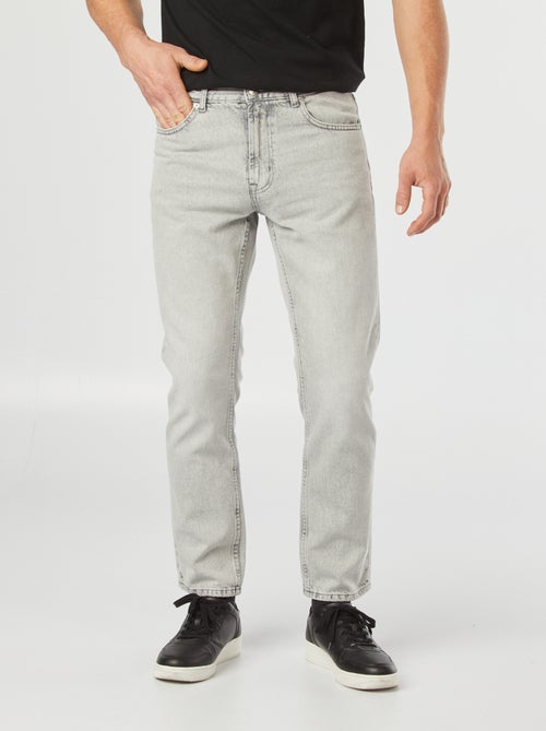 Jeans dritti con 5 tasche - L30 - Kiabi