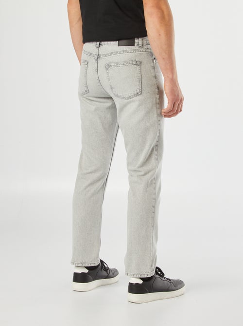 Jeans dritti con 5 tasche - L30 - Kiabi