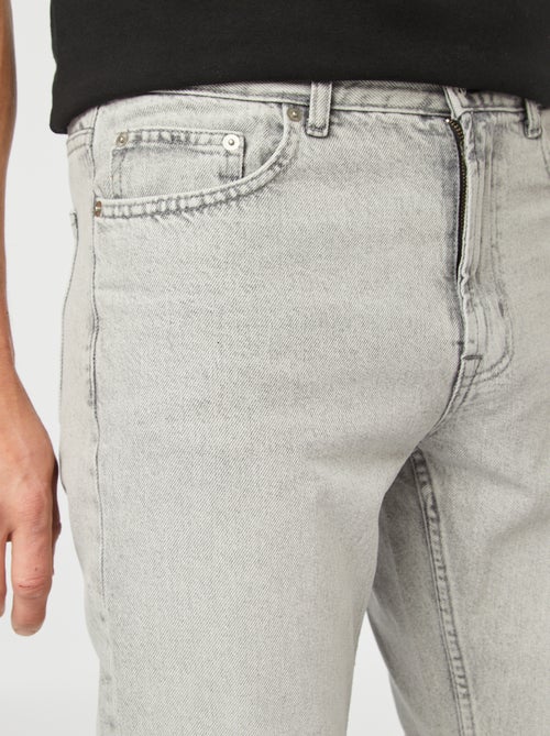 Jeans dritti con 5 tasche - L30 - Kiabi