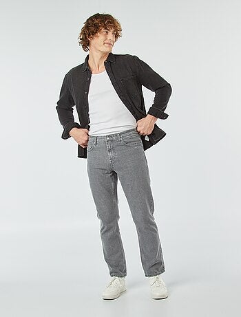 Jeans dritti con 5 tasche - L30