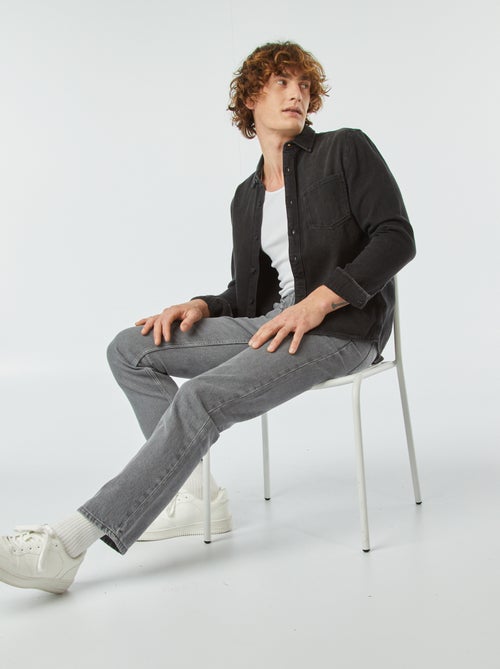 Jeans dritti con 5 tasche - L30 - Kiabi