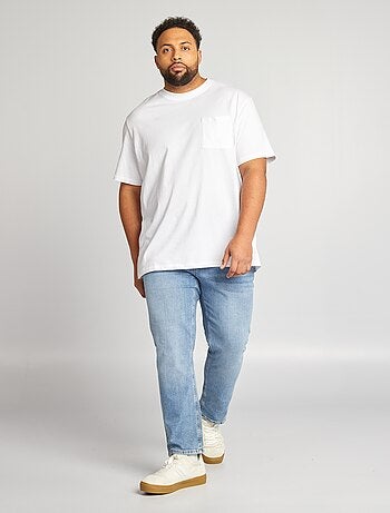 Jeans dritti con 5 tasche - L32