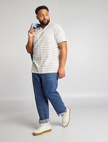 Jeans dritti con 5 tasche - L32