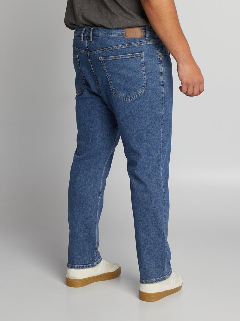 Jeans dritti con 5 tasche - L34 BLU - Kiabi