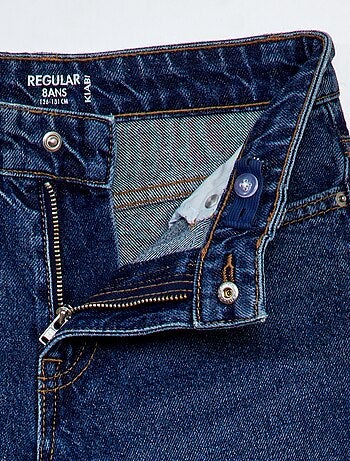 Jeans dritti con 5 tasche