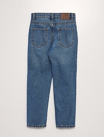 Jeans dritti con 5 tasche