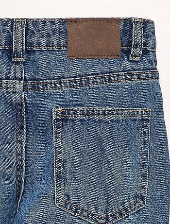 Jeans dritti con 5 tasche