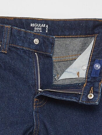 Jeans dritti con 5 tasche