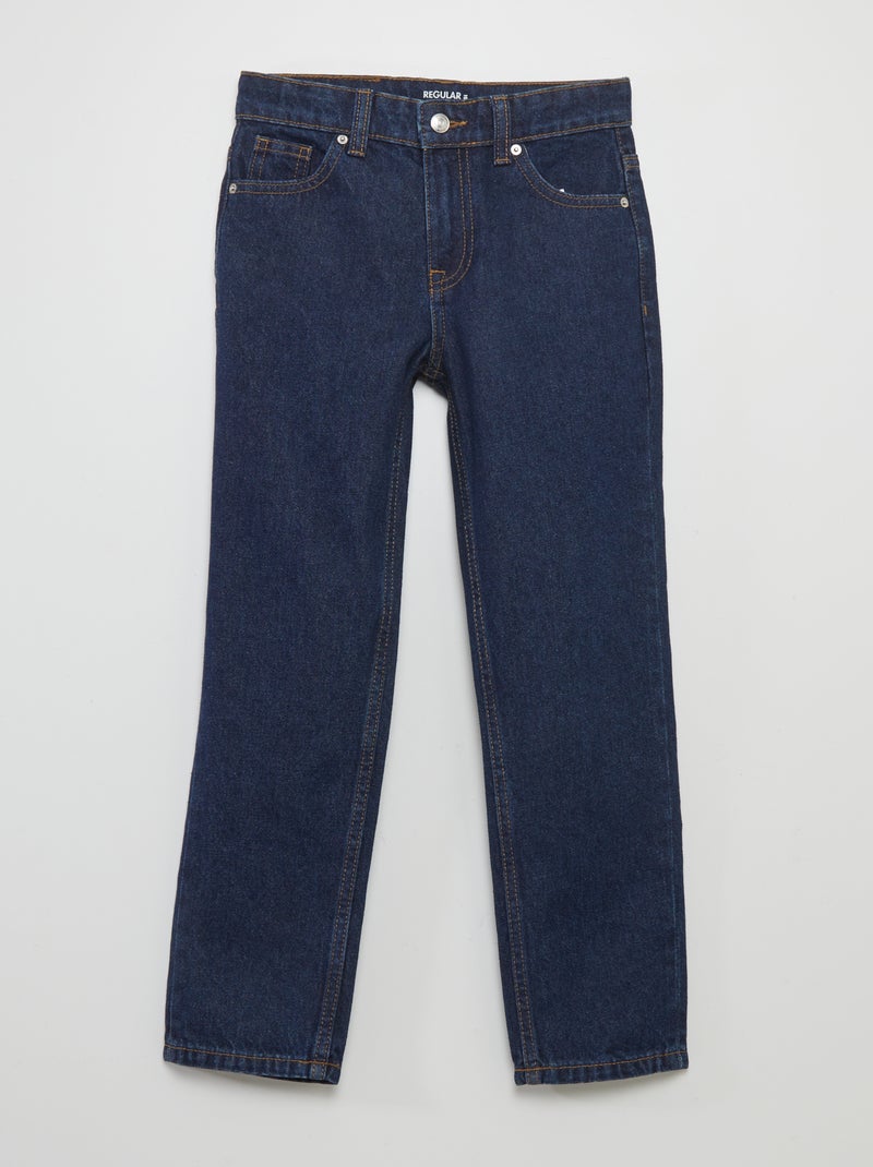 Jeans dritti con 5 tasche BLU - Kiabi