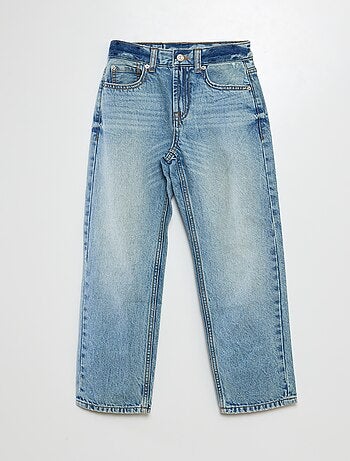 Jeans dritti con 5 tasche