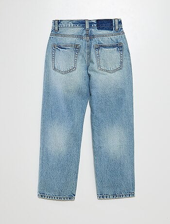 Jeans dritti con 5 tasche
