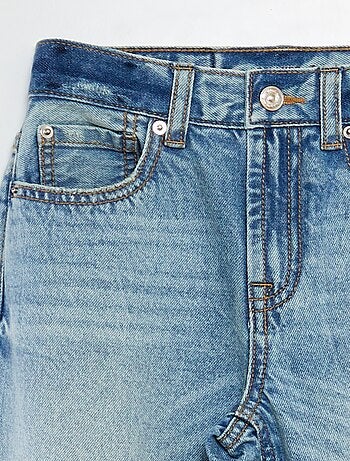 Jeans dritti con 5 tasche