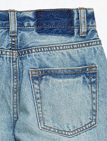 Jeans dritti con 5 tasche