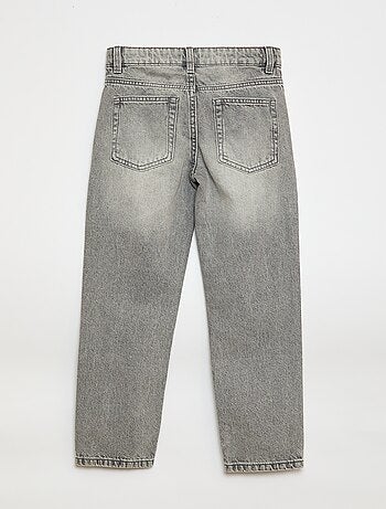 Jeans dritti con 5 tasche