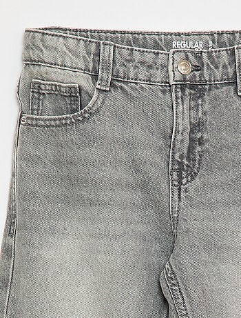 Jeans dritti con 5 tasche