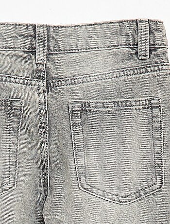 Jeans dritti con 5 tasche