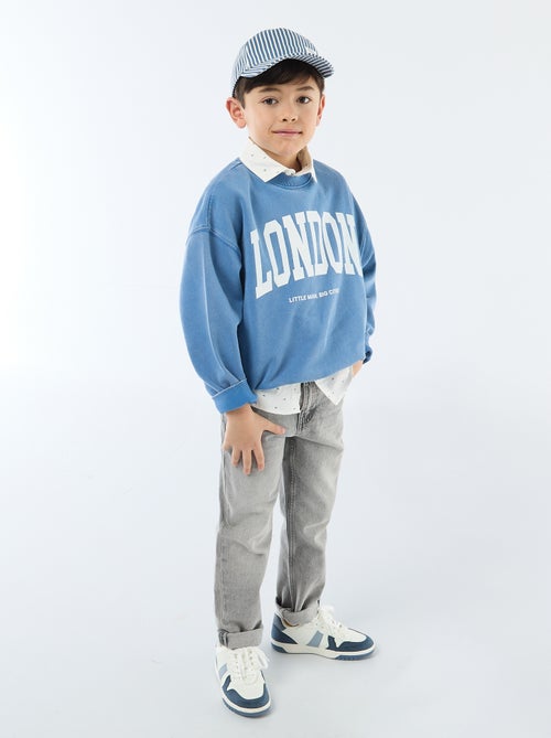 Jeans dritti con 5 tasche - Kiabi