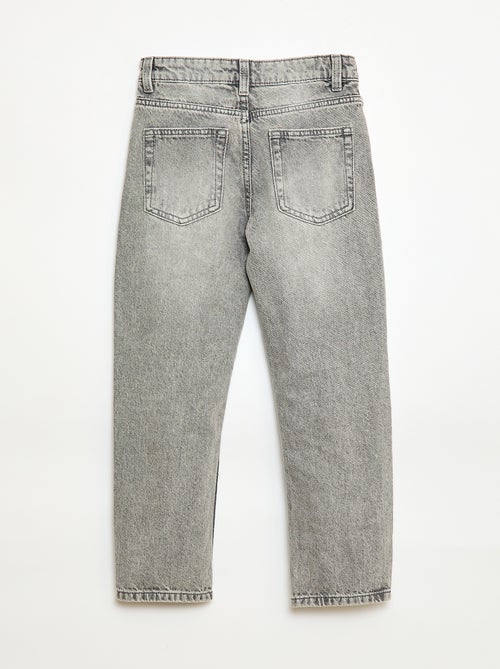 Jeans dritti con 5 tasche - Kiabi