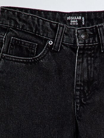 Jeans dritti con 5 tasche