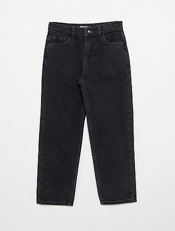 Jeans dritti con 5 tasche