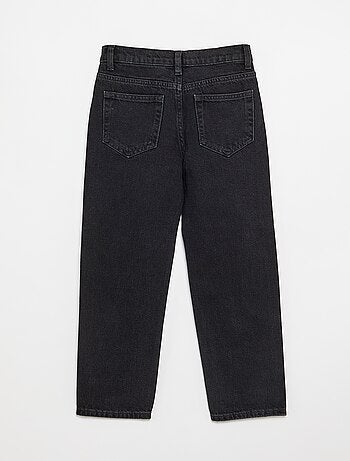 Jeans dritti con 5 tasche