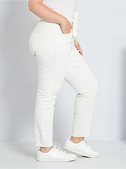 Jeans dritti con cintura da annodare - Kiabi