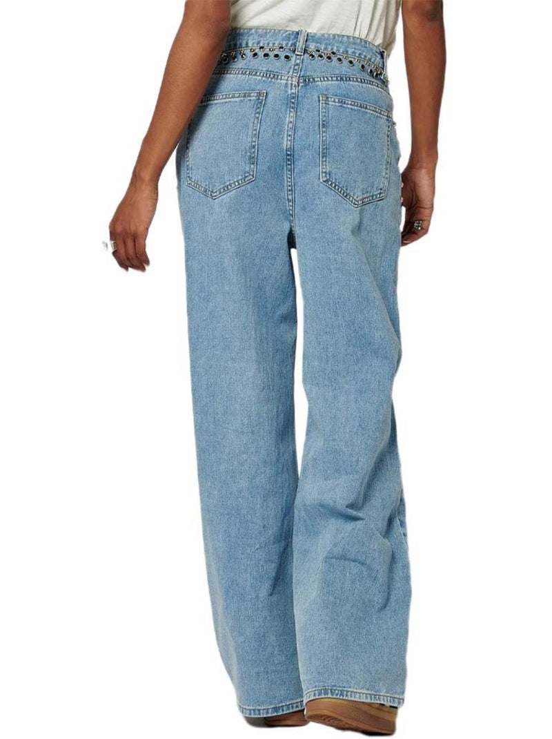 Jeans Dritti da Donna Kaporal Blu - Kiabi