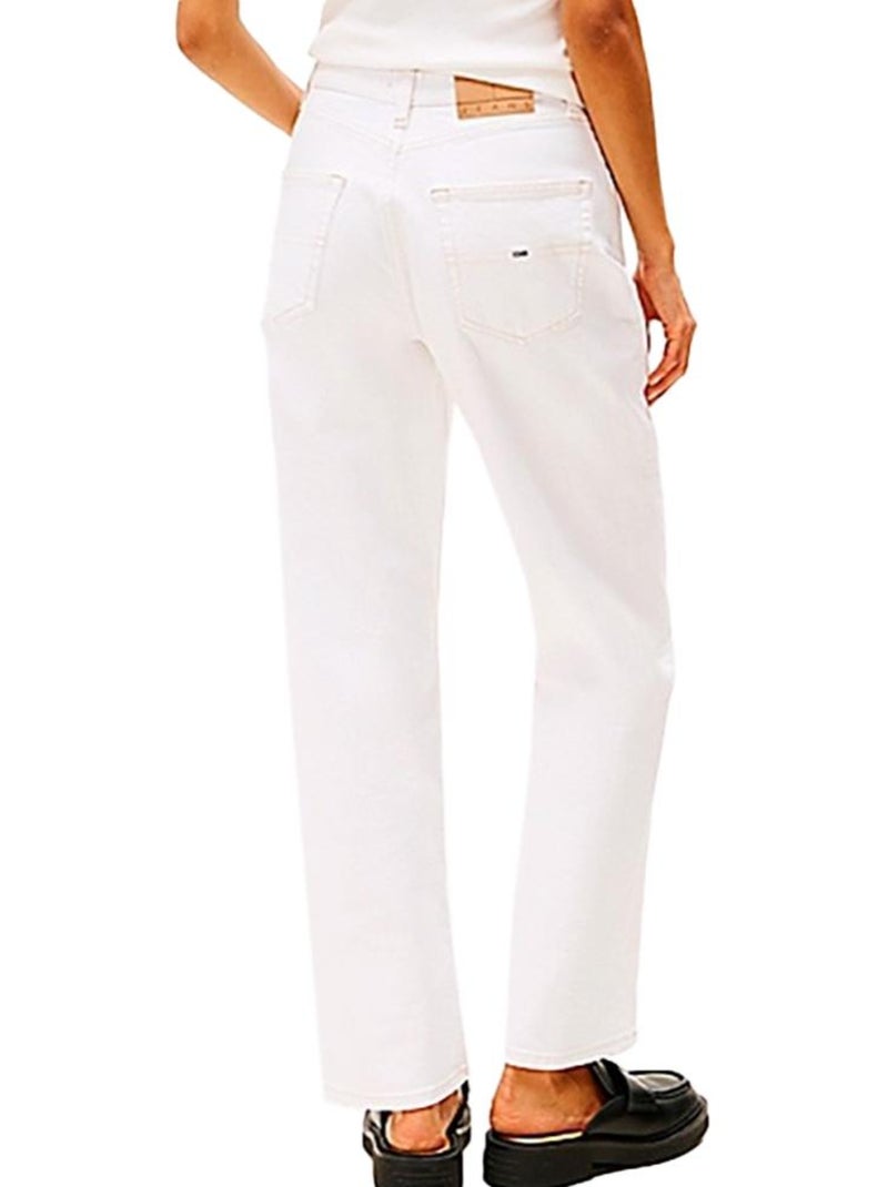 Jeans Dritti da Donna Tommy Hilfiger Bianco - Kiabi