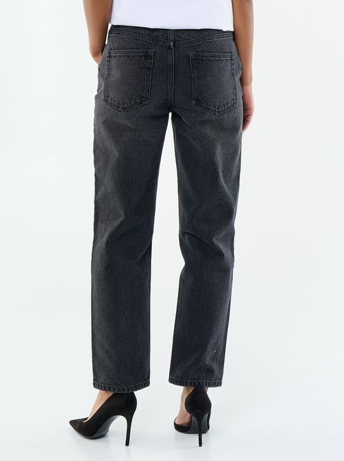 Jeans dritti in denim di cotone - Kiabi
