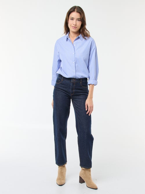 Jeans dritti regular fit in cotone - L28 - Kiabi