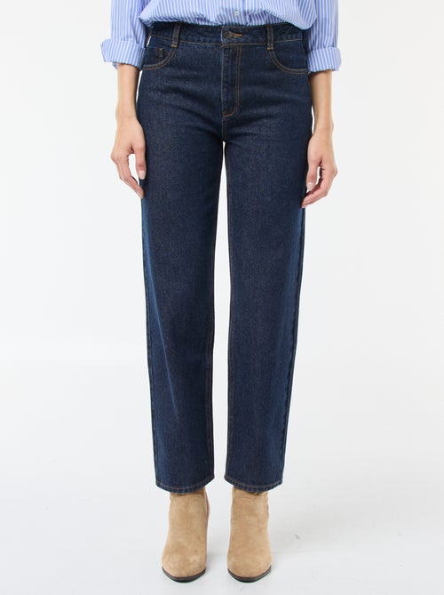 Jeans dritti regular fit in cotone - L28 - Kiabi