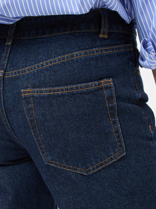 Jeans dritti regular fit in cotone - L28 - Kiabi