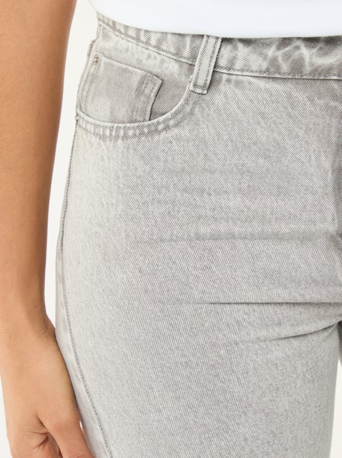 Jeans dritti regular fit in cotone - L28 - Kiabi