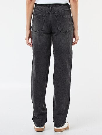 Jeans dritti regular fit in cotone - L28