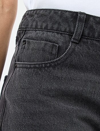 Jeans dritti regular fit in cotone - L28