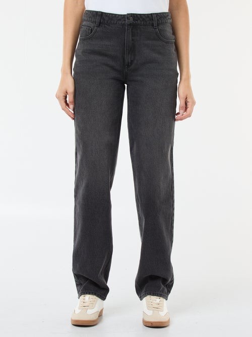 Jeans dritti regular fit in cotone - L28 - Kiabi