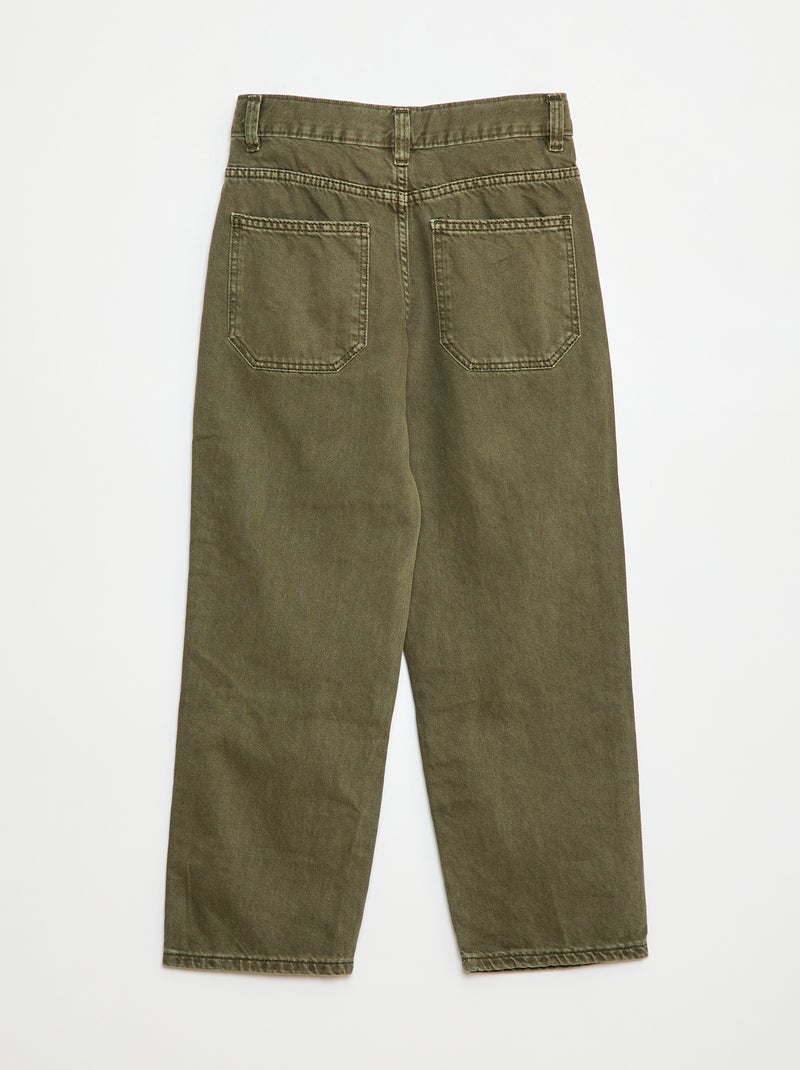 Jeans dritti Verde - Kiabi