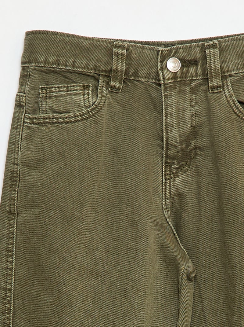 Jeans dritti Verde - Kiabi