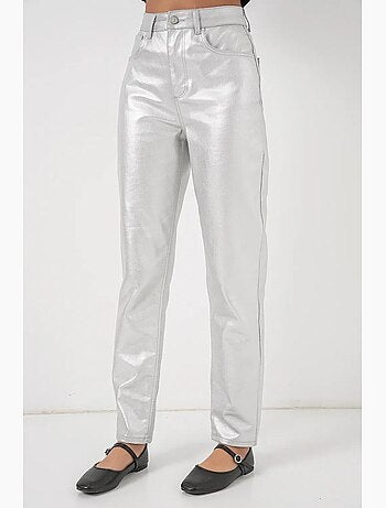 Jeans dritti vita alta bdart